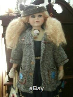 Vintage Ashley Belle Large Doll With Winter Attire Style New With Box