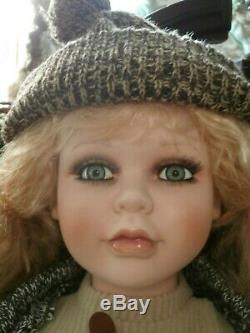 Vintage Ashley Belle Large Doll With Winter Attire Style New With Box