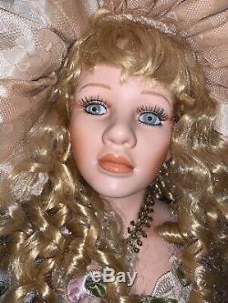 Vintage Ashley Belle Porcelain Girl Doll 42 #58