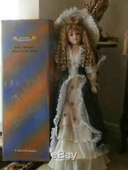 Vintage Ashley Belle Victorian Style Doll Large 36 Inch New Bisgue Porcelain