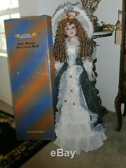 Vintage Ashley Belle Victorian Style Doll Large 36 Inch New Bisgue Porcelain