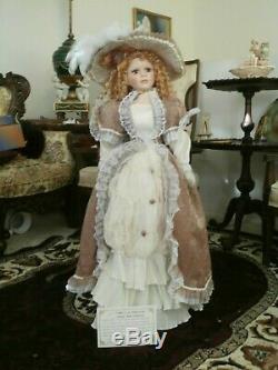 Vintage Ashley Belle Victorian Style Doll Large 36inchnew Bisgue Porcelain