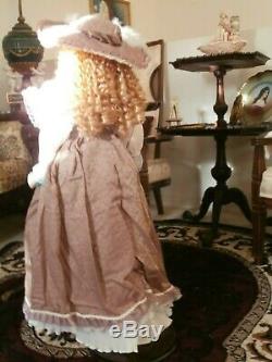 Vintage Ashley Belle Victorian Style Doll Large 36inchnew Bisgue Porcelain