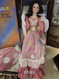 Vintage Ashley Belle Victorian Style Doll Large 41 Inchnew Bisque Porcelain