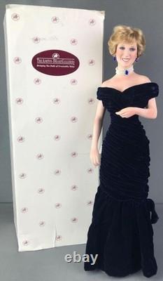 Vintage Ashton-Drake Blue Diana Princess of Wales Porcelain Doll NIB #96001