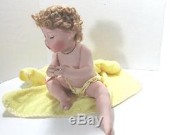 Vintage Ashton Drake Porcelain Baby Doll Clean as a Whistle