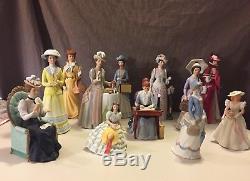 Vintage Avon Mrs Albee Presidents Club Porcelain Doll set of 12