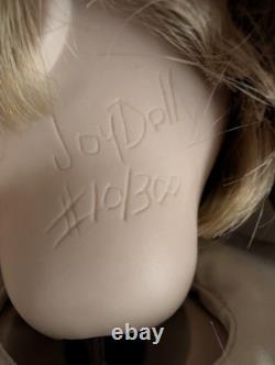 Vintage BJD Joy Doll Victorian Bisque Porcelain Doll 17 Articulated Jointed