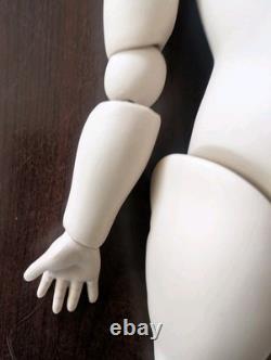 Vintage BJD Joy Doll Victorian Bisque Porcelain Doll 17 Articulated Jointed