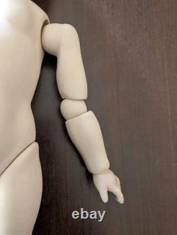 Vintage BJD Joy Doll Victorian Bisque Porcelain Doll 17 Articulated Jointed