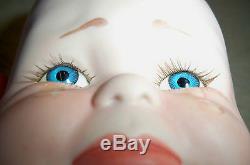 Vintage Baby Porcelain/Stuffed Doll Hand Made Battery/Cries By Lena Murphy 19