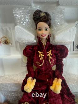 Vintage Barbie Holiday Ball Porcelain Doll 1997 Mattel 18326