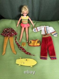 Vintage Barbie Sears Exclusive #1249 Living Fluff Sunshine Gift Set Complete