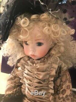 Vintage Beautiful Porcelain HILARY DOLL by Dianna Effner & Michelle. 28 RARE