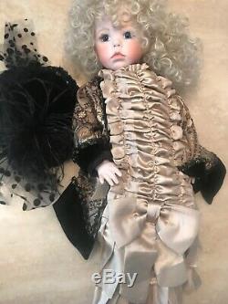 Vintage Beautiful Porcelain HILARY DOLL by Dianna Effner & Michelle. 28 RARE