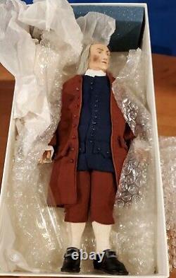 Vintage Benjamin Franklin Living Image Doll 11 with Box