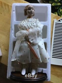 Vintage Bing & Groendahl Porcelain Doll of the Year 1985, named TRINE