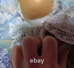 Vintage Bisque Doll Bell Ceramics Kay McKee 35cm 1986 Western Doll