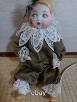 Vintage Bisque Doll Bell Ceramics Kay McKee 35cm 1986 Western Doll