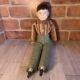 Vintage Bisque Wwii German Doll 16 Porcelain Head Arms Feet Hand Painted