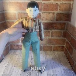 Vintage Bisque WWII German Doll 16 Porcelain Head Arms Feet Hand Painted