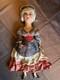 Vintage Boudoir Doll Porcelain 29 Tall Free Priority Shipping
