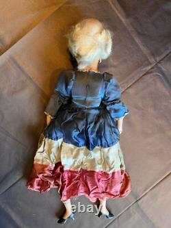 Vintage Boudoir Doll Porcelain 29 Tall Free Priority Shipping