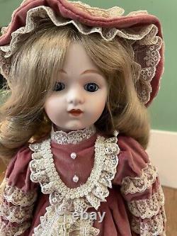 Vintage Bradley Francesca 17-inch Porcelain Doll, Los Angeles, Collectors