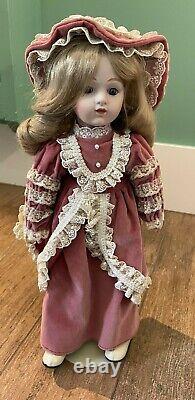 Vintage Bradley Francesca 17-inch Porcelain Doll, Los Angeles, Collectors