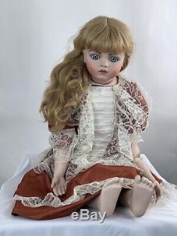 Vintage Bru Jne 13 Real Seeley Body Bruj Ne 28 Tall Antique Porcelain Doll