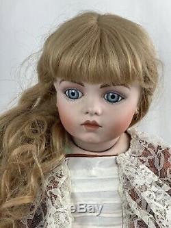 Vintage Bru Jne 13 Real Seeley Body Bruj Ne 28 Tall Antique Porcelain Doll