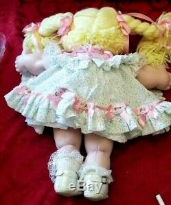 Vintage Cabbage Patch Limited Edition Pamela Diane Porcelain Doll 16 Signed