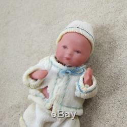 Vintage Cathy Hansen Bisque Porcelain Baby Doll