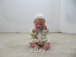 Vintage Cathy Hansen Bisque Porcelain Baby Doll