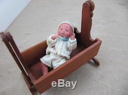 Vintage Cathy Hansen Bisque Porcelain Baby Doll