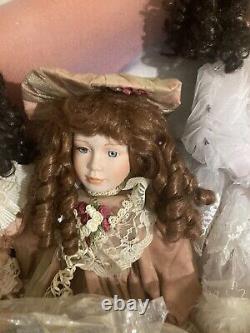 Vintage Ceramic Dolls, Bisque Dolls Limited Editions $125. 00 Great Buy