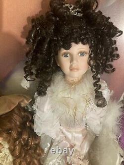 Vintage Ceramic Dolls, Bisque Dolls Limited Editions $125. 00 Great Buy