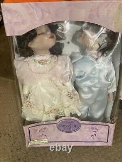 Vintage Ceramic Dolls, Bisque Dolls Limited Editions $125. 00 Great Buy