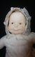 Vintage Collectible 3 Face Happy/sleepy/cry Rotating Bisque Porcelain Doll