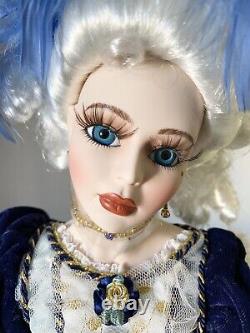Vintage Collectible Porcelain Marie Antoinette Doll by Destiny Dolls Mint Cond