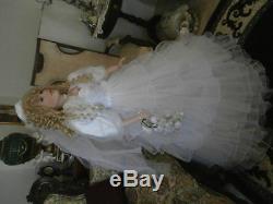 Vintage Collectors Item Heirloom Doll 4 Feet High Rare Bride