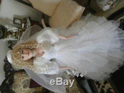 Vintage Collectors Item Heirloom Doll 4 Feet High Rare Bride