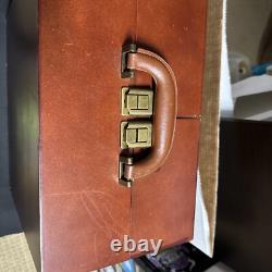 Vintage Cracker Barrel Porcelain Doll Murphy Bed Victorian Carrying Case Trunk