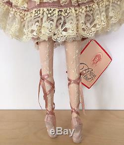 Vintage DESIGN DEBUT Felicia Victorian Dancer Ballerina Porcelain Doll 19.5