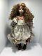 Vintage Doll With Umbrella 27 Tall One Of A Kind Porcelain