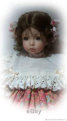 Vintage Dianna Effner porcelain doll Emily rare