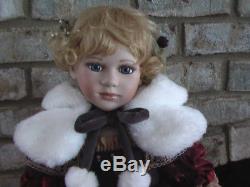 Vintage Doll Gwendolyn Dalton Product Corp. Porcelain 30 Inches of Loveliness