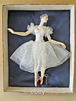 Vintage Doll. Handmade, porcelain art, Ballerina