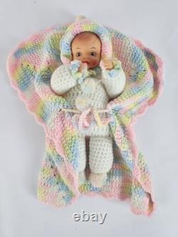 Vintage Doll Lot 15pc Vinyl Baby Porcelain Bisque Folk Fashion Dolls 1950s 90s