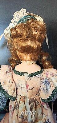 Vintage Doll Porcelain Collection Franch Victorian Girl Véritable Dress Baby